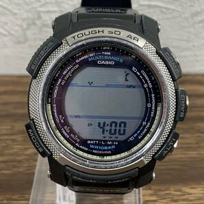 ★13199 カシオ/CASIO プロトレック 腕時計 PRW-2000 デジタル タフソーラー トリプルセンサー PROTREK ブラック★の画像2