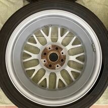 BBS RG-F RG397 15×5.5J +45 4H PCD100 ADVAN FLEVA 165/50-15 4本_画像8