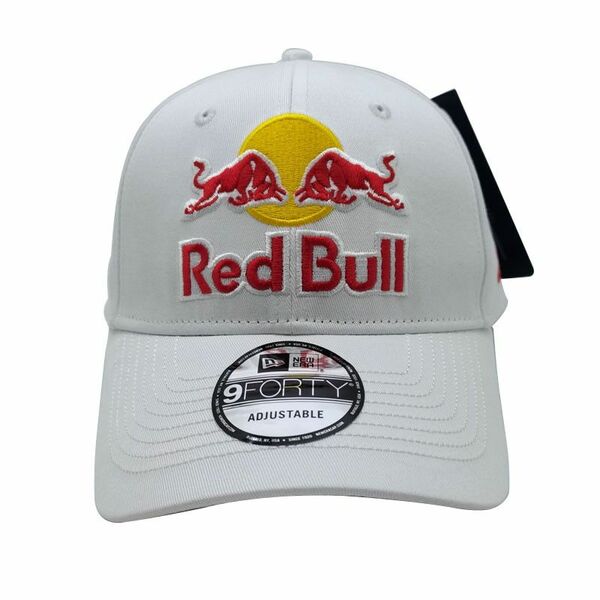 RedBull NEW ERA キャップ ホワイト折れ