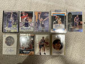 ★Lakers レイカーズ★auto/jersey/rookie card各種★9枚セット！