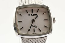 稼働品 ラドー シルキー スクエア 手巻き レディース 腕時計 RADO_画像1