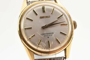 稼働品 セイコー ロードマーベル ゴールド 5740-8000 手巻き メンズ 腕時計 SEIKO