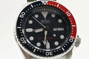 稼働品 セイコー ダイバーズ デイデイト 7S26-0020 自動巻きメンズ 腕時計 SEIKO