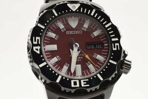 稼働品 セイコー ナイトモンスター ダイバーズウォッチ スキューバ デイデイト 自動巻き メンズ 腕時計 SEIKO