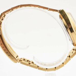 ローレル デラックス デイト ゴールド 手巻き メンズ 腕時計 LAURELの画像6