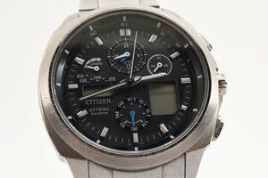 シチズン アテッサ エコドライブ U680-T015603 電波ソーラー メンズ 腕時計 CITIZEN