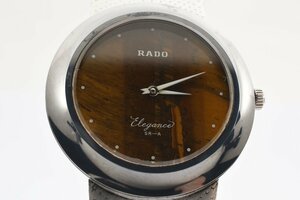 稼働品 ラドー エレガンス ラウンド 手巻き メンズ 腕時計 RADO