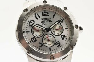 インビクタ シグネスチャーⅡ クロノグラフ ラウンド クオーツ メンズ 腕時計 INVICTA