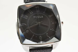 フルラ カットガラス クォーツ メンズ 腕時計 FURLA