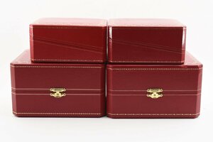 カルティエ 箱 まとめ 4点 純正 時計 小物 ケース 空き箱 ボックス 腕時計 BOX 収納ケース Cartier