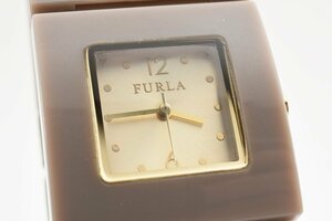 フルラ バングルウォッチ スクエア クォーツ レディース 腕時計 FURLA