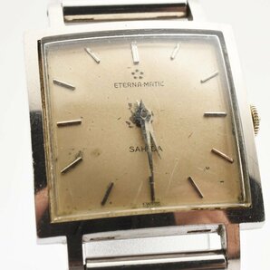 稼働品 エテルナ マティック スクエア 自動巻き レディース 腕時計 Eterna-Maticの画像1