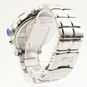 ドルチェ＆ガッバーナ ドルガバ クロノグラフ ブラックフェイス クオーツ メンズ 腕時計 D&Gの画像4