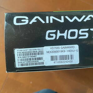 GAINWARD GeForce RTX 3060 GHOST 12GB GDDR6 美品の画像2