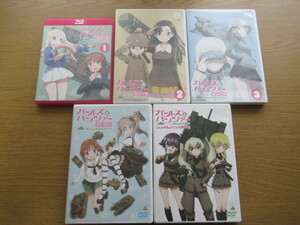 DVD blu-ray Girls&Panzer last chapter 1.2.3 / theater version / this is frankly. Anne tsio war.!