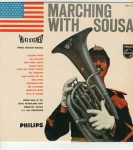 LP スーザ行進曲集　MARCHING WITH SOUSA【Y-864】