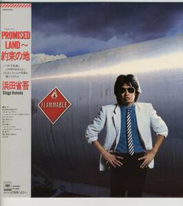 LP 見開き　浜田省吾　PROMISED LAND 約束の地【J-562】