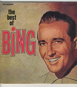 LP 美品 THE BEST OF BING CROSBY【Y-935】