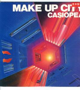 LP 見本盤　メイク・アップ・シティ　カシオペア MAKE UP CITY / CASIOPEA【Y-942】