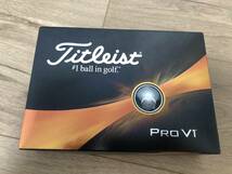 新品未開封　送料無料　ゴルフボール　1ダース　タイトリスト　PRO V1_画像1