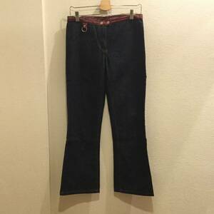 D&G/ Dolce & Gabbana switch design Denim pants / jeans 