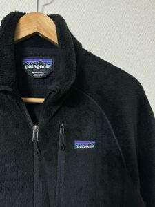 美品18年製■patagoniaパタゴニア■R2フリースジャケット　メンズM ブラックBLK 25139FA18