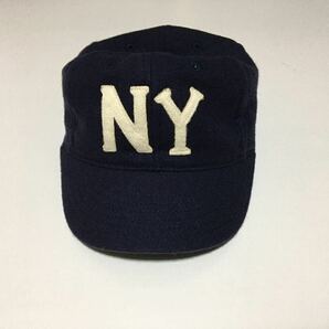 USA製 Cooperstown ニューヨーク ブラック ヤンキース 1936 NY New York Black Yankees CAP ウール ベースボールキャップ クーパーズタウン