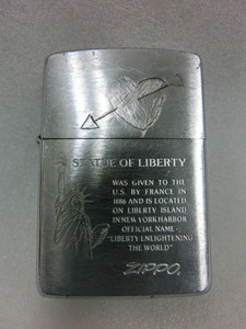 ZIPPO 中古品 ジッポーライター 自由の女神 ジャンク ジッポー ライター