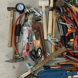 工具 まとめてジャンクペンチ類 ドライバー モンキー スパナ DIY ハンドツール 金槌 大工道具 の画像2