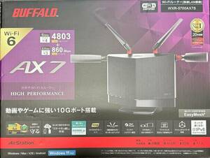 AirStation WXR-5700AX7S BUFFALO バッファロー　Wi-Fi 6対応ルーター ハイパフォーマンスモデル⑤