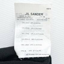 JIL SANDER ジルサンダー / ニットベスト 黒_画像6