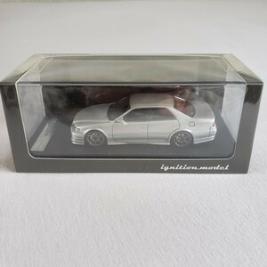 （未開封・状態要確認）イグニッションモデル 1/43 JZX100 トヨタ チェイサー ツアラーV シルバー ドリフト 峠 ネオクラ 高旧車