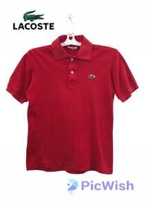  Lacoste polo-shirt with short sleeves red [3030299]