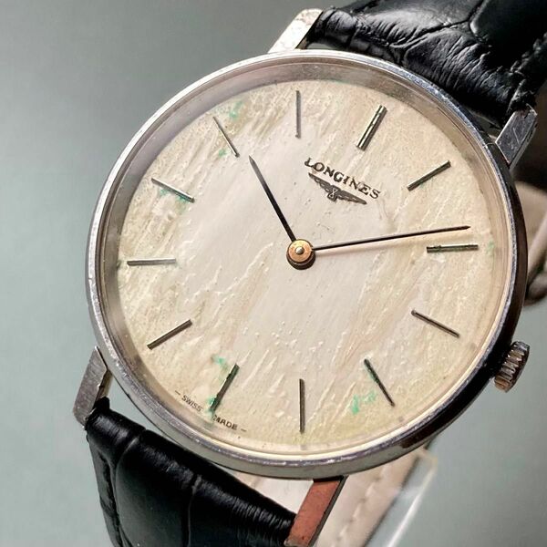 【動作品】ロンジン LONGINES アンティーク 腕時計 手巻き メンズ