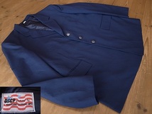 MARYLAND CLOTHING MFG INC. 米軍 実物 USAF アメリカ空軍 ３釦 紺 ブレザー 銀釦 サイズ 50R ５XL（６L） 相当 _画像1