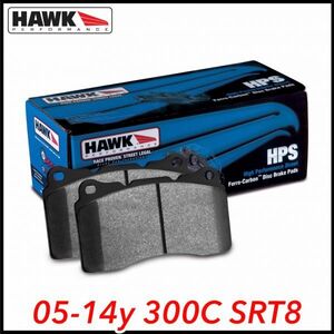  tax included HAWK PERFORMANCE HPS high Performance front brake pad lining 05-14y 300C SRT8 6.1L 6.4L prompt decision immediate payment stock goods 