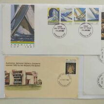 【知】外国切手 オーストラリアFDC17種（含大型）　記念主体(済) 大量 おまとめ　お家で過ごそう 切手を楽しもう /2685_画像10