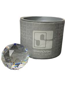 スワロフスキー SWAROVSKI シルバークリスタル Silver Crystal 箱付き クリスタルガラス ART.9404 40mm