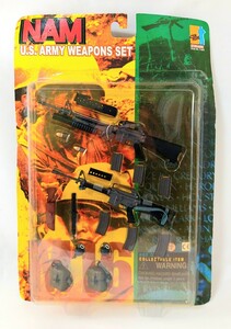 送料350円～☆DRAGON MODELS ドラゴン アクションフィギュア 1/6 ドール用「NAM US ARMY WEAPONS SET」武器 パック ミリタリー GIジョー