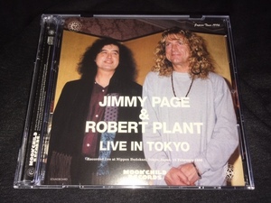 ●Jimmy Page & Robert Plant - Live In Tokyo 1996 : Moon Child プレス2CD