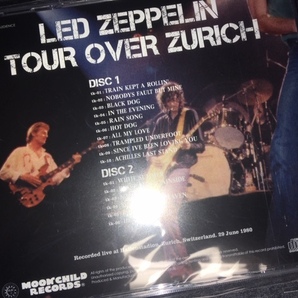●Led Zeppelin - Tour Over Zurich Winston Remaster : Moon Child プレス3CDの画像2