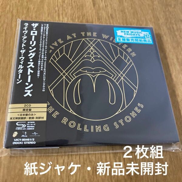 ザ・ローリングストーンズ/ライヴアットザウィルターン （限定盤／SHM-CD）★ The Rolling Stones