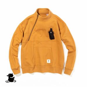 HIASOBI CAMPER HALF-ZIP SWEAT