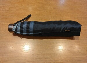 《中古》SONIA RYKIEL レディース 折りたたみ傘 60㎝ ブラック 雨傘 c110/60