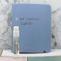 【送料無料】ドルチェ＆ガッバーナ ライトブルー プールオム 2ml◆ドルチェ＆ガバーナ◆D&G◆ライトブループールオム◆ライトブルーメン◆_画像2