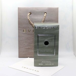 [ free shipping ] regular goods almost full amount BVLGARY pool Homme EDT 100ml* BVLGARY pool Homme * BVLGARY Homme * BVLGARY men * BVLGARY man * perfume *