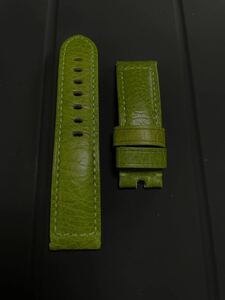 パネライ純正革ベルトグリーン美品 PANERAI