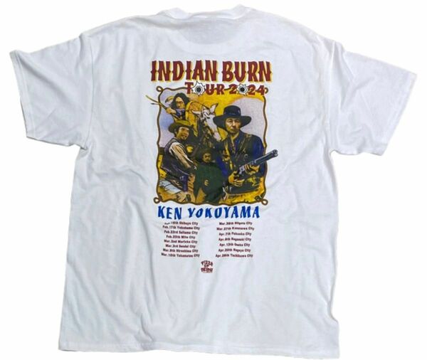 KenYokoyama Indian Burn TOUR Tシャツ　XL