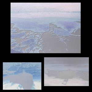 Art hand Auction [Galería de imágenes de GINZA] Kansuke Morioka imprime autógrafos de hielo a la deriva 94-6N hielo a la deriva 94-4N hielo a la deriva 94-5N juego de 3 hojas grandes, obra de arte, imprimir, pantalla de seda