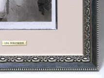 【GINZA絵画館】リダ・ダボスカイル　銅版「オリエントの少女」限定版・直筆サイン　SB13Q7U7V5C4Z_画像3
